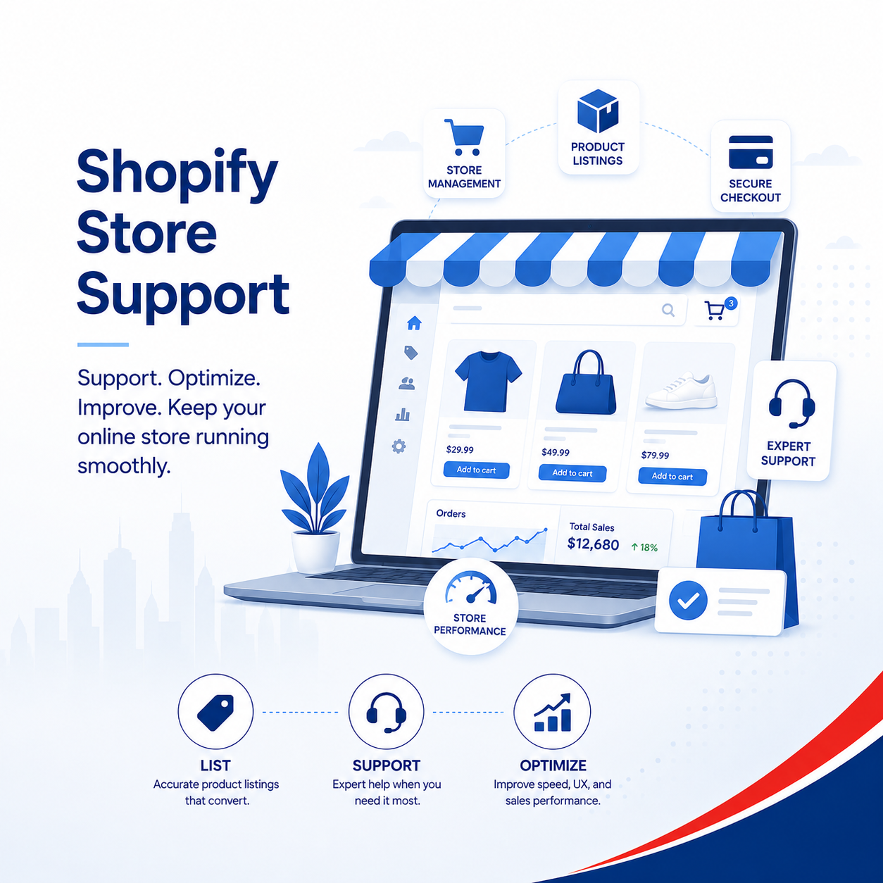 Shopify Store Support